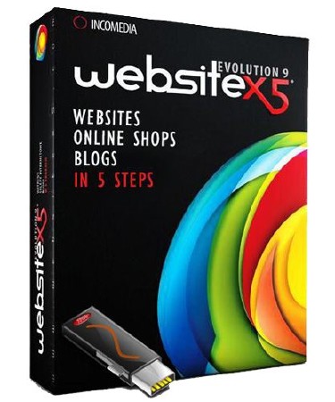 WebSite X5 Evolution 9.0.12.1873 (2012) + коммерческие шаблоны