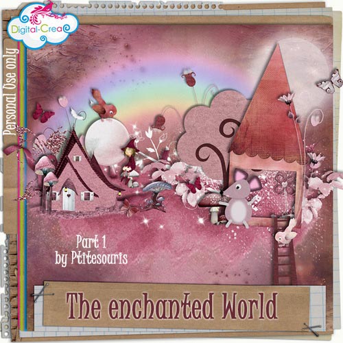 Скрап-набор - Волшебный мир. Часть 1 / Scrap kit - The enchanted world. Part 1