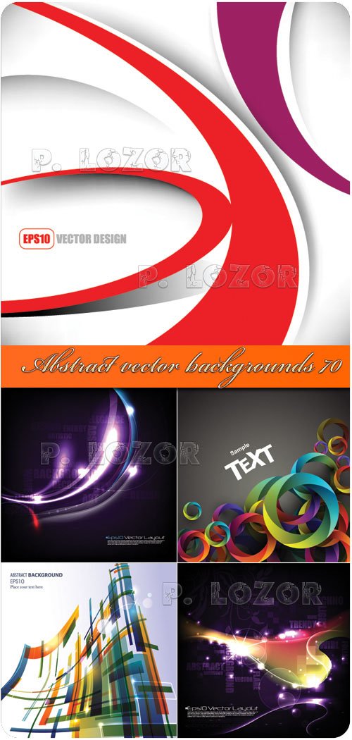 Abstract vector backgrounds 70