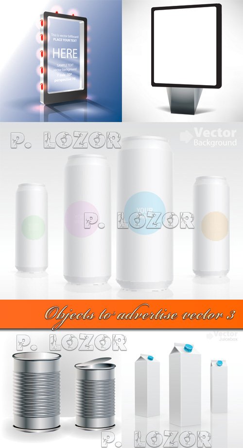 Objects to advertise vector 3