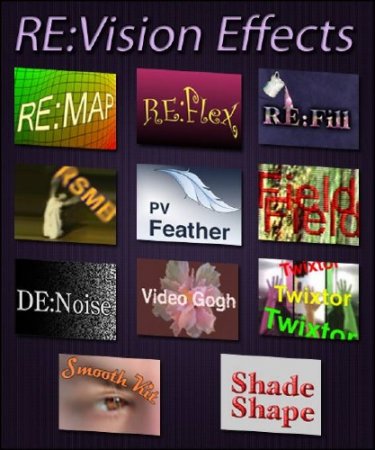 Набор плагинов для фотошопа RE-Vision Effects