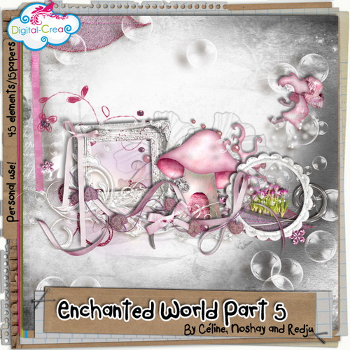 Скрап-набор - Волшебный мир. Часть 5 / Scrap kit - The enchanted world. Part 5